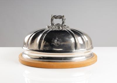 Cloche mit Wappenkartusche, um 1900 - Kunst & Antiquitäten