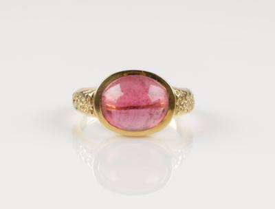 Rubellit Ring ca. 3,75 ct - Jewellery and watches