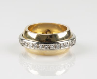 Brillant Damenring zus. ca. 0,60 ct - Schmuck & Uhren