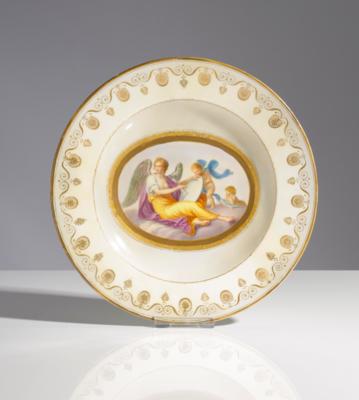Dekorteller, Kaiserliche Porzellanmanufaktur, Wien, um 1800 - Umění a starožitnosti