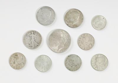Rarität 10 Schilling u. a. Jahrgang 1964 - Silber
