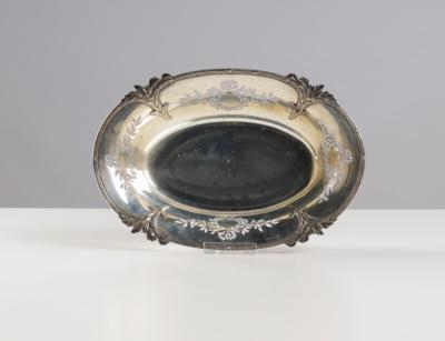 Wiener Schale, k. k. Hoflieferant Joseph Carl von Klinkosch, um 1900 - Silber