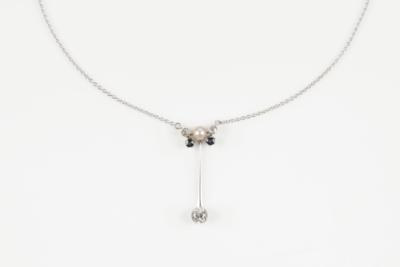 Altschliffbrillant Collier, zus. ca. 0,80 ct - Schmuck & Uhren