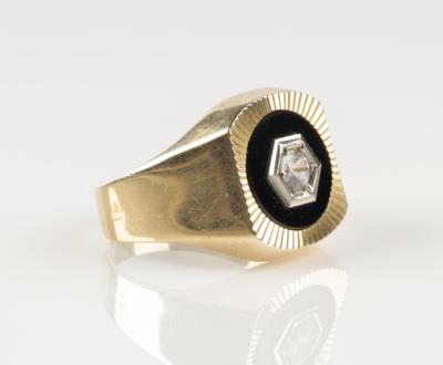 Onyx Herrenring - Jewellery and watches