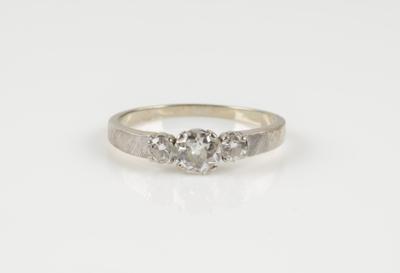 Brillant Altschliff Diamant Ring - Schmuck & Uhren