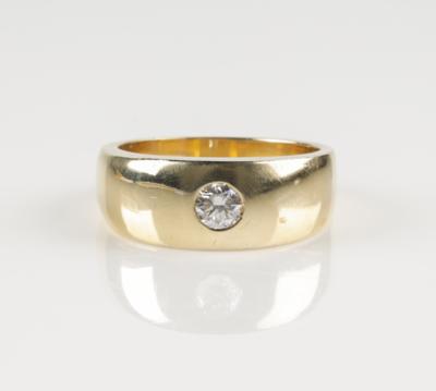 Herren Brillantsolitär, ca. 0,50 ct - Gioielli e orologi