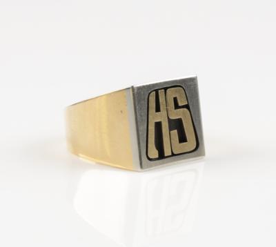 Monogramm Siegelring "HS" - Jewellery and watches