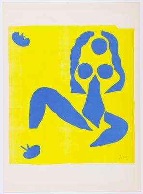 国産超激得Henri Matisse、LA PARTIE DE DOMINOS、希少な画集画、新品額装付、fan/5 人物画