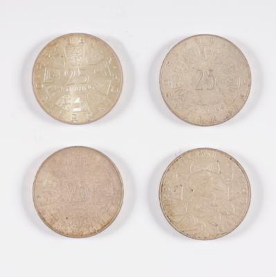 40 Stk. Schillingmünzen - Arte, antiquariato e gioielli