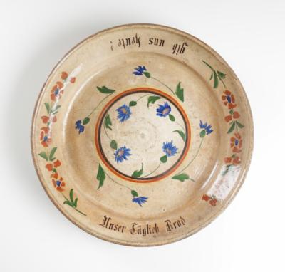 Große Mühlviertler Knödelschüssel, 18./19. Jahrhundert - Antiquitäten, Möbel & Teppiche