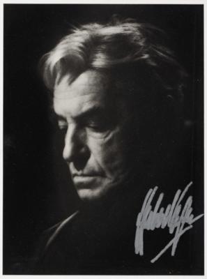 Herbert von Karajan (1908-1989), handsigniertes Portraitfoto - Antiquitäten, Möbel & Teppiche