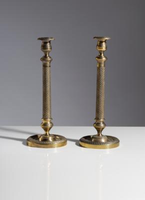 Paar Kerzenleuchter, 20. Jahrhundert - Arte, antiquariato e gioielli