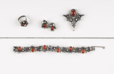 Designer Schmuckset Carneol - Schmuck & Uhren