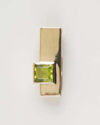 Peridot Clip Anhänger 1,10 ct (grav.) - Gioielli e orologi