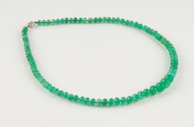 Smaragd Halskette - Klenoty a Hodinky