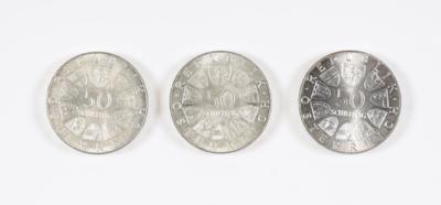 29 Stk. 50-Schillingmünzen - Arte, antiquariato e gioielli