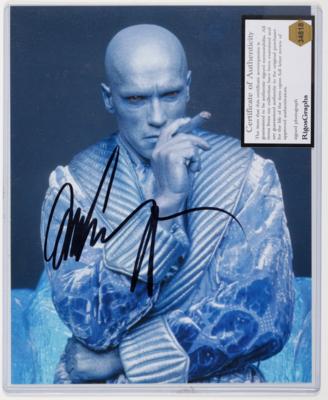 Autogrammphoto von Arnold Schwarzenegger - Antiques, art and jewellery