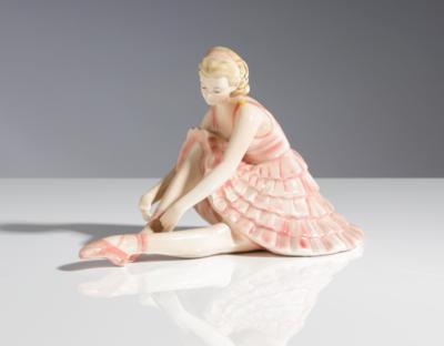 Ballerina, Entwurf Stefan Dakon (1904-1997), Ausführung Keramos Wien, um 1950 - Arte, antiquariato e gioielli