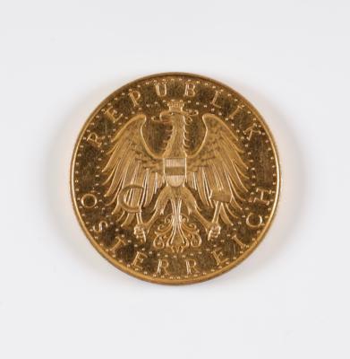 Goldmünze 100 Schilling - Kunst & Antiquitäten