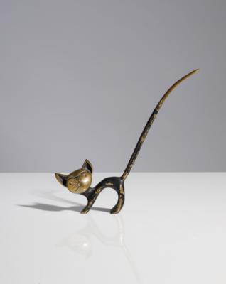 Katze, Entwurf Walter Bosse für Herta Baller, Wien, um 1950 - Arte, antiquariato e gioielli