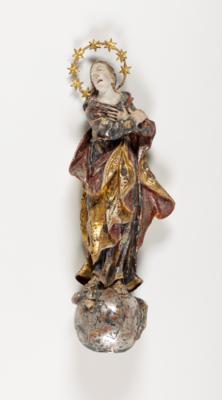 Maria Immaculata, Süddeutsch, 18. Jahrhundert - Umění, starožitnosti, šperky