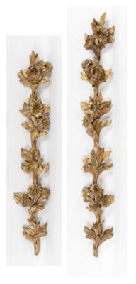 Paar dekorative Wandapplikationen, 19. Jahrhundert - Umění, starožitnosti, šperky