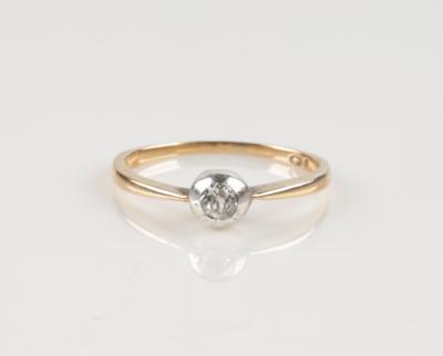 Altschliff Diamant Ring um 1900 - Schmuck & Uhren