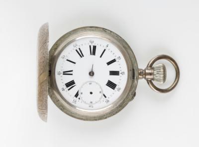 Taschenuhr und Uhrkette um 1900 - Gioielli e orologi