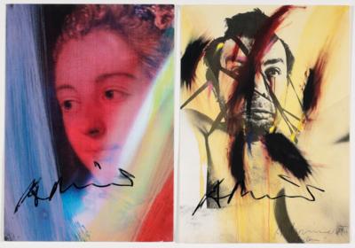 Arnulf Rainer *, 2 Bilder: - Paintings