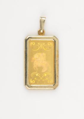Goldbarren Anhänger - Jewellery and watches