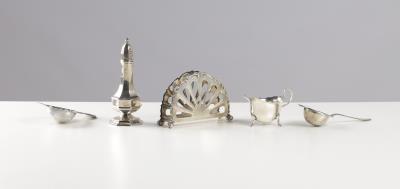 Konvolut von 5 Silber Objekten - Art, antiques, furniture and technology