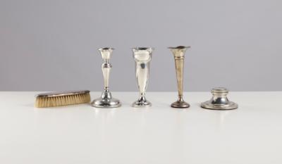 Konvolut von 5 Silber Objekten - Art, antiques, furniture and technology