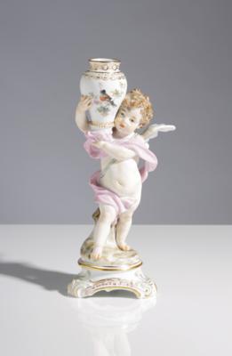 Putto mit Vase, Porzellanmanufaktur Meissen, um 1890 - Art, antiques, furniture and technology