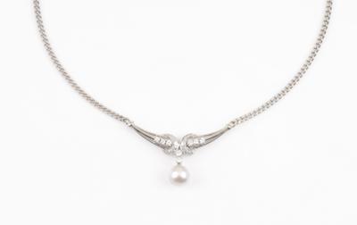 Brillant Diamant Collier zus. ca. 0,60 ct - Gioielli e orologi