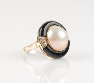 Brillant Mabeéperl Ring - Jewellery and watches