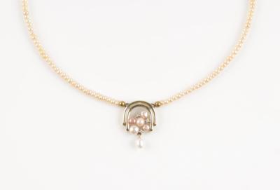 Diamant Kulturperlencollier - Klenoty a Hodinky