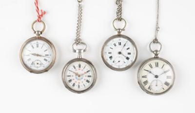 4 Schlüssel Taschenuhren - Gioielli e orologi