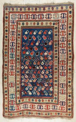 Antiker Kazak Teppich, ca. 204 x 133 cm, Südwestkaukasus, um 1890 - Antiques, art and jewellery