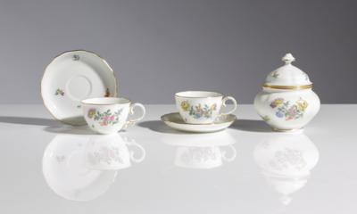 Mokkaserviceteile für 6 Personen, Wiener Porzellanmanufaktur Augarten, 2. Hälfte 20. Jahrhunderts - Antiques, art and jewellery