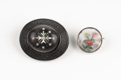 2 Broschen um 1900 - Schmuck & Uhren