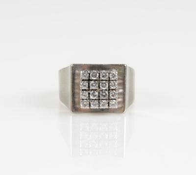 Brillantring zus. ca. 0,65 ct - Klenoty a Hodinky