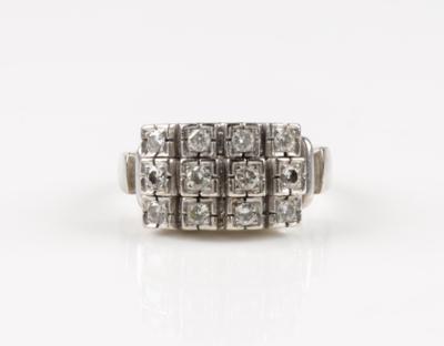 Brillantring zus. ca. 0,65 ct - Klenoty a Hodinky