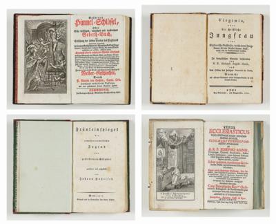 4 Bücher 18.  &  19. Jahrhunderts - Antiques, art and jewellery