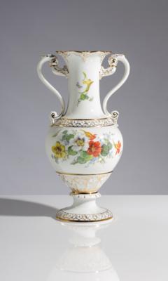 Henkelvase, Porzellanmanufaktur Meissen, Ende 20. Jahrhundert - Kunst & Antiquitäten