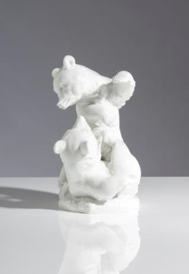 Spielende Bären, Entwurf Alexander Struck, Porzellanmanufaktur Meissen - Arte, antiquariato e gioielli