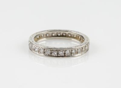 Brillant Memoryring, zus. ca. 0,60 ct - Gioielli e orologi