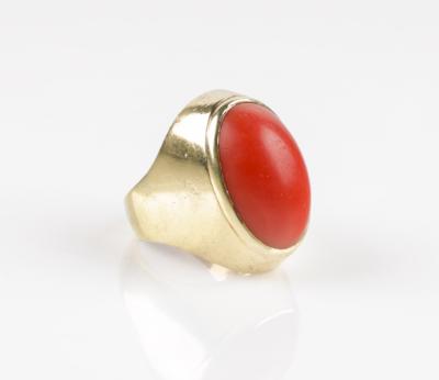 Korallen Ring - Schmuck & Uhren