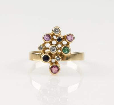 Brillant Farbstein Ring - Gioielli e orologi