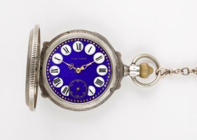 Taschenuhr mit Uhrkette - Klenoty a Hodinky