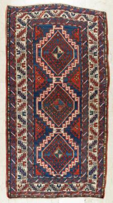 Antiker Kazak Teppich, ca. 220 x 117 cm, Südwestkaukasus, Anfang 20. Jahrhundert - Art & Antiques